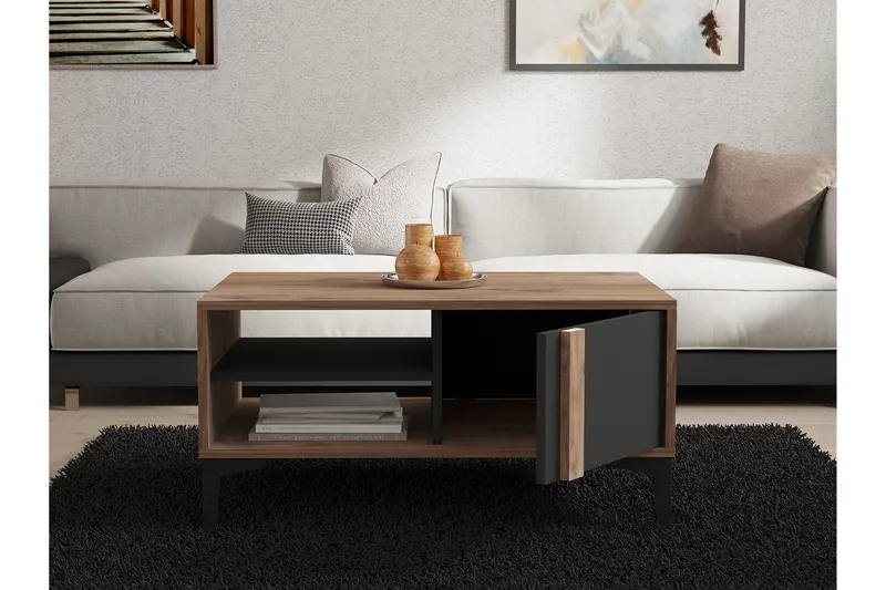 Sonay Soffbord 90 cm - Antracit - Products - Möbler - Bord & matgrupp - Soffbord