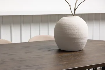 Stone Matgrupp 220 cm Rektangulär med 6 Velvet stolar - Beige - Products - Möbler - Bord & matgrupp - Matgrupp