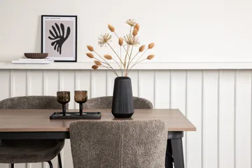 Tempe Matgrupp 140 cm Rektangulär med 4 Modesto stolar - Mörkgrå - Products - Möbler - Bord & matgrupp - Matgrupp