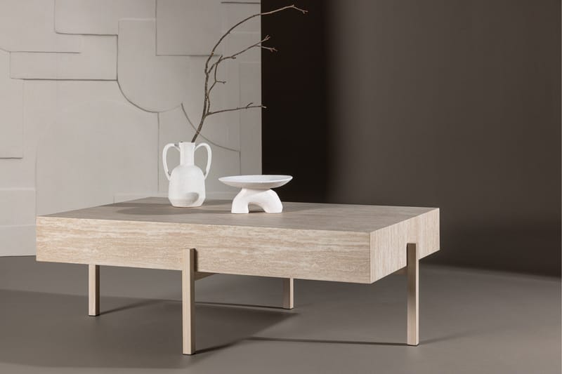 Vadholmen Soffbord 130x82 cm Rektangulär - Whitewash - Products - Möbler - Bord & matgrupp - Soffbord