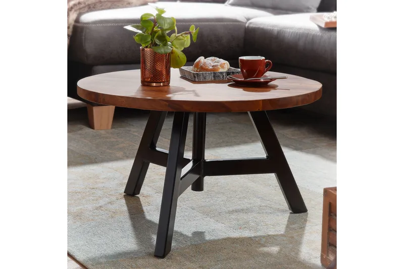 Wilhem Soffbord 60 cm Rund - Natur - Products - Möbler - Bord & matgrupp - Soffbord