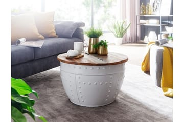 Willowdale Soffbord 60 cm Runt - Brun/Vit - Products - Möbler - Bord & matgrupp - Soffbord