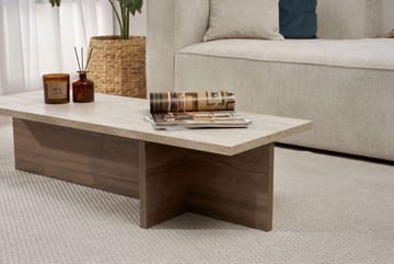 Zephral Soffbord 120x30x45 cm - Travertin, Milano Walnut - Products - Möbler - Bord & matgrupp - Soffbord