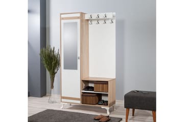 Brokind Klädförvaring 100 cm - Brun - Products - Möbler - Hallmöbler - Möbelset för hall & entre