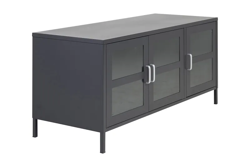 Acero Tv-bänk 120 cm, Svart