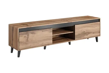 Amshyttan Tv-bänk 170 cm - Natur/Antracit - Products - Möbler - TV- & Mediamöbler - TV bänk & mediabänk