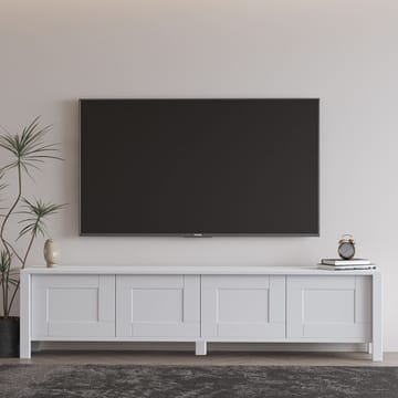 Belor TV-bänk 160x45x35 cm - Vit - Products - Möbler - TV- & Mediamöbler - TV bänk & mediabänk