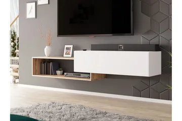 Carbost Tv-skåp 210 cm - Vit - Products - Möbler - TV- & Mediamöbler - TV-skåp