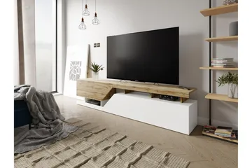 Ceelias Tv-bänk 200 cm - Vit - Products - Möbler - TV- & Mediamöbler - TV bänk & mediabänk