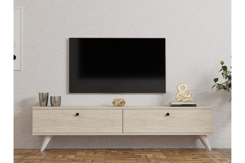 Djarhint Tv-bänk 160 cm - Beige - Products - Möbler - TV- & Mediamöbler - TV bänk & mediabänk