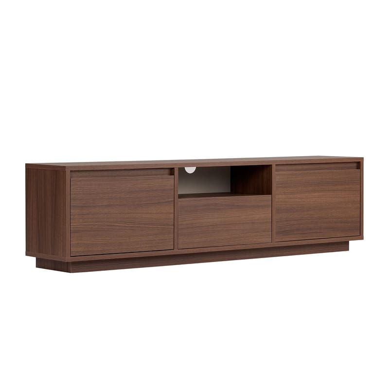 Domar Tv-bänk med Förvaring 160 cm - Valnöt - Products - Möbler - TV- & Mediamöbler - TV bänk & mediabänk