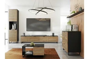 Galbally Tv-skåp 200 cm - Brun - Products - Möbler - TV- & Mediamöbler - TV-skåp