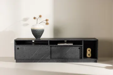 Girona Tv-bänk 180x40 cm - Svart - Products - Möbler - TV- & Mediamöbler - TV bänk & mediabänk