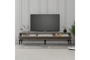 Hazim Tv-bänk 180 cm - Svart - Products - Möbler - TV- & Mediamöbler - TV bänk & mediabänk