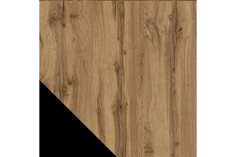 Juniskär Ribbad TV Bänk i trä med förvaring - 40 cm djup 200 cm bred 49 cm hög - Ek / Svart / Trä / Ribbad - Products - Möbler - TV- & Mediamöbler - TV bänk & mediabänk