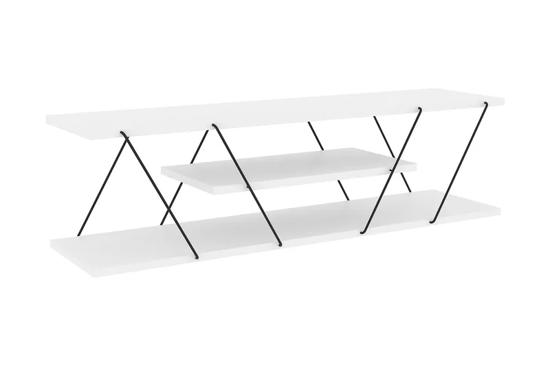 Ljusfors TV-bänk 120 cm, Vit