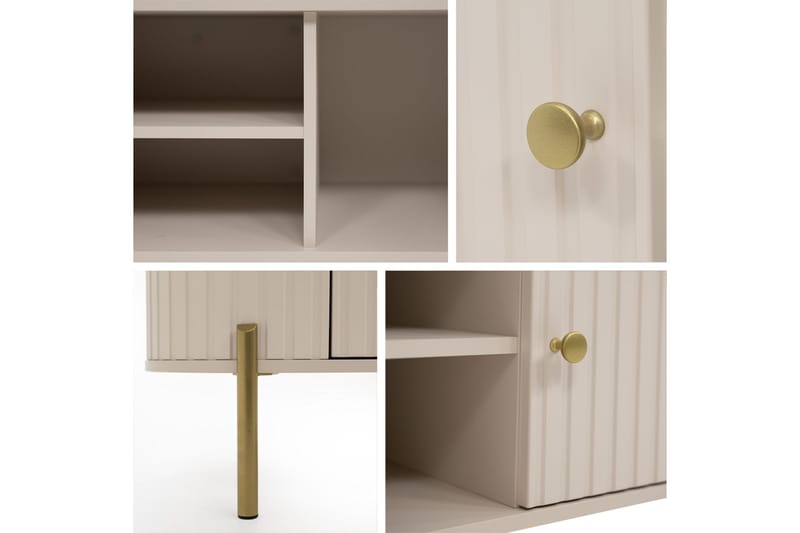 Maggio Tv-bänk 175x43 cm - Beige - Products - Möbler - TV- & Mediamöbler - TV bänk & mediabänk