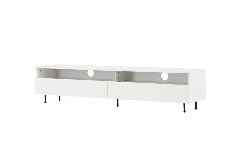 Navarra Tv-bänk 180x40 cm - Vit - Products - Möbler - TV- & Mediamöbler - TV bänk & mediabänk