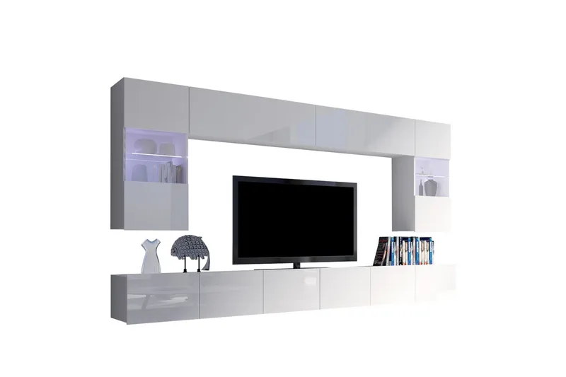 Tessan Tv-möbelset - Vit - Products - Möbler - TV- & Mediamöbler - TV-möbelset