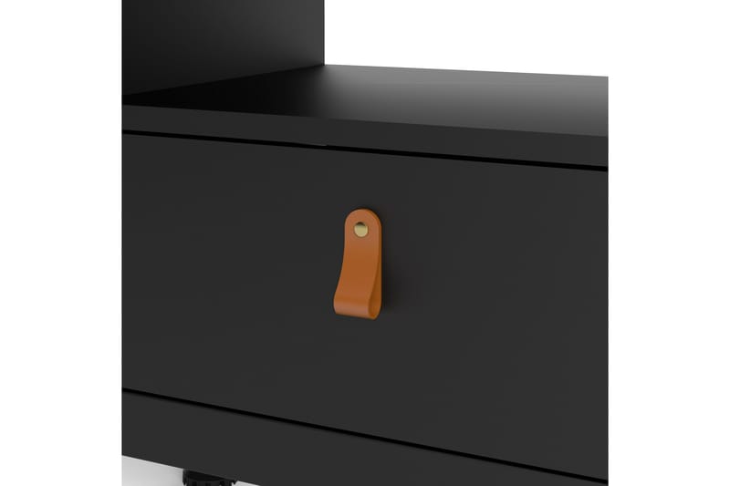 Vallvidera Tv-bänk 151 cm - Svart/Natur - Products - Möbler - TV- & Mediamöbler - TV bänk & mediabänk