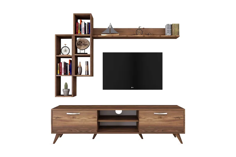 Virkesbo TV-Möbelset 180 cm - Brun - Products - Möbler - TV- & Mediamöbler - TV-möbelset