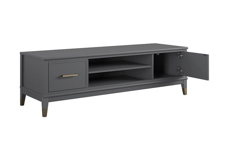 Westerleigh TV-bänk 152x50 cm Grafitgrå - CosmoLiving - Products - Möbler - TV- & Mediamöbler - TV bänk & mediabänk