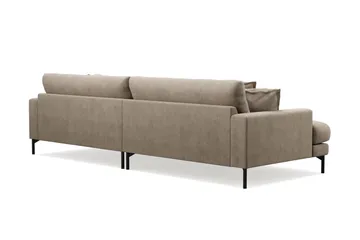 Menard Premium 5-sits Djup Soffa i Tyg - Brun - Products - Möbler - Soffa