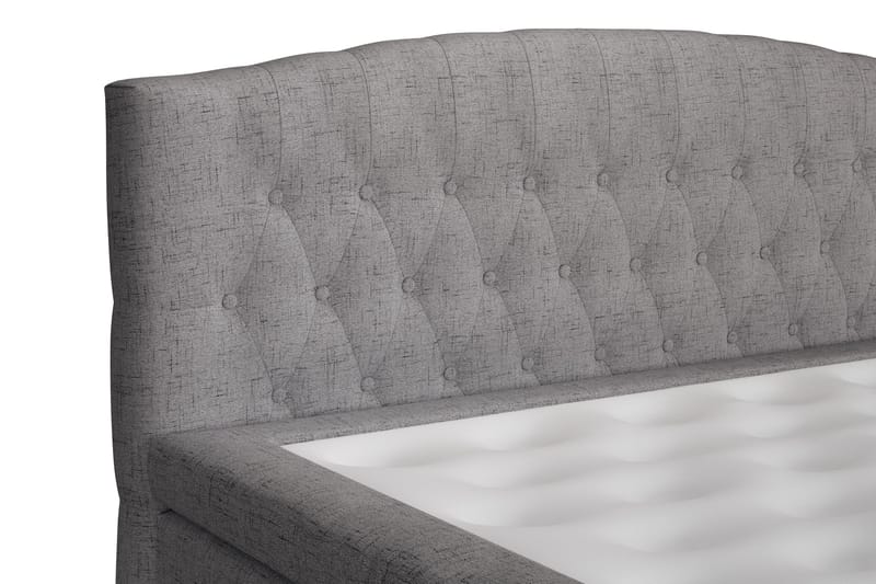 Belda Kontinentalsäng 140x200Fast - Grå - Products - Möbler - Säng - Kontinentalsäng