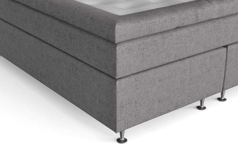 Belda Kontinentalsäng 160x200Fast/Medium - Grå - Products - Möbler - Säng - Kontinentalsäng