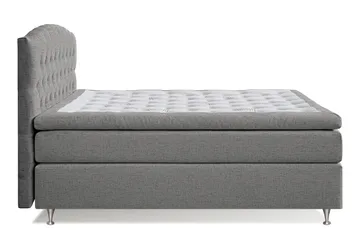 Belda Kontinentalsäng 160x200Fast/Medium - Grå - Products - Möbler - Säng - Kontinentalsäng