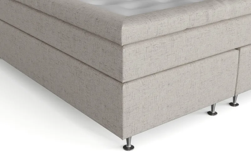 Belda Kontinentalsäng 180x200Fast - Beige - Products - Möbler - Säng - Kontinentalsäng