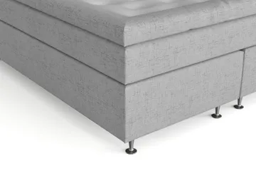 Belda Kontinentalsäng 180x200Fast - Ljusgrå - Products - Möbler - Säng - Kontinentalsäng