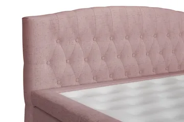 Belda Kontinentalsäng 180x200Fast - Rosa - Products - Möbler - Säng - Kontinentalsäng