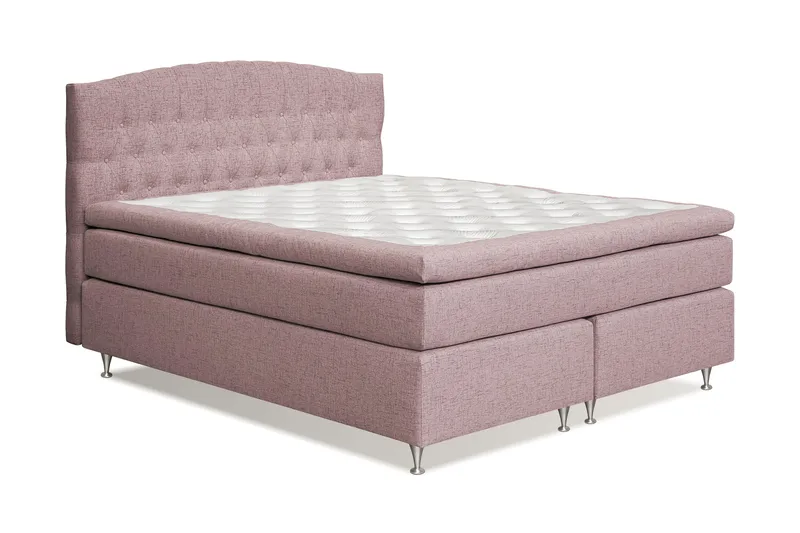 Belda Kontinentalsäng 180x200Fast/Medium - Rosa - Products - Möbler - Säng - Kontinentalsäng