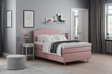 Belda Sängpaket 120x200 Fast - Rosa - Products - Möbler - Säng - Enkelsäng