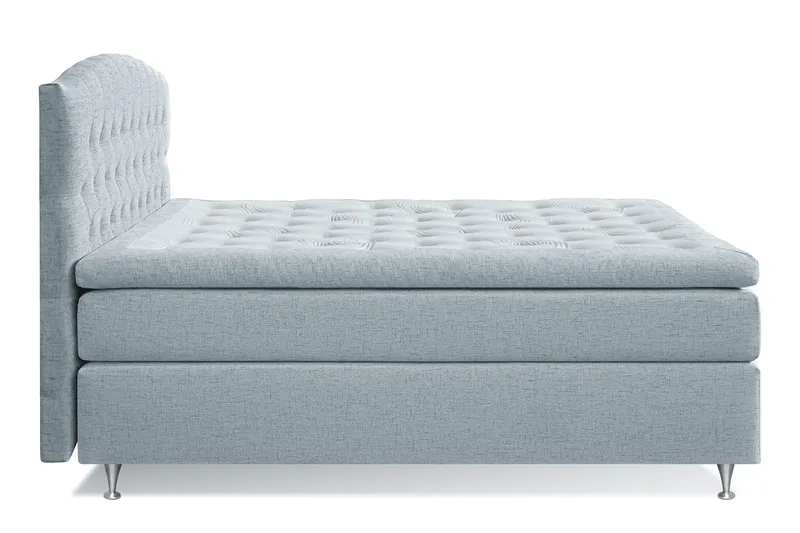 Belda Sängpaket 160x200 Fast - Ljusblå - Products - Möbler - Säng - Kontinentalsäng