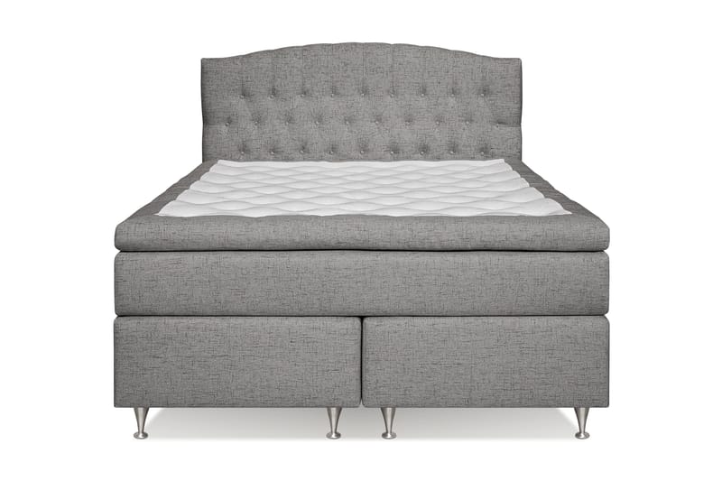 Belda Sängpaket 160x200 Medium - Grå - Products - Möbler - Säng - Kontinentalsäng