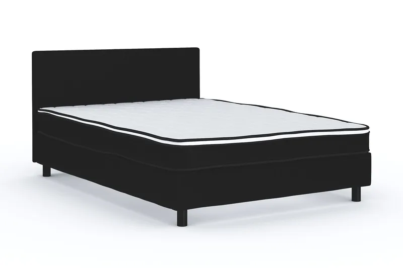 Billingen Komplett Sängpaket 120x200 cm - Svart - Products - Möbler - Säng - Kontinentalsäng