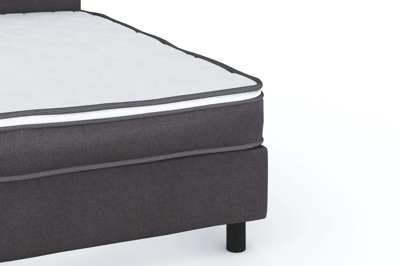 Billingen Komplett Sängpaket 140x200 cm - Grå - Products - Möbler - Säng - Kontinentalsäng