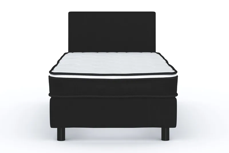 Billingen Komplett Sängpaket 90x200 cm, Svart