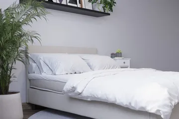 Billingen Kontinentalsäng 160x200 cm - Beige - Products - Möbler - Säng - Komplett sängpaket