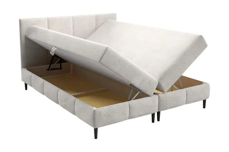 Celestine Förvaringssäng 200x200 cm - Grön - Products - Möbler - Säng - Komplett sängpaket