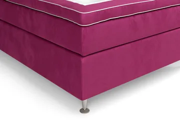 Celine Kontinentalsäng 120x200cm - Rosa/Sammet - Products - Möbler - Säng - Kontinentalsäng