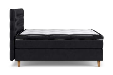 Celine Kontinentalsäng 120x200cm - Svart/Sammet - Products - Möbler - Säng - Kontinentalsäng