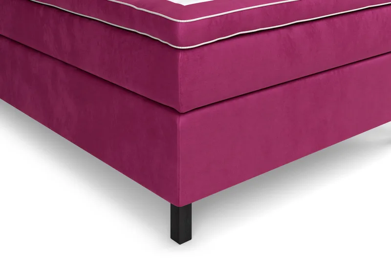 Celine Kontinentalsäng 140x200cm - Rosa/Sammet - Products - Möbler - Säng - Kontinentalsäng