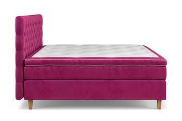 Celine Kontinentalsäng 180x200cm - Rosa/Sammet - Products - Möbler - Säng - Kontinentalsäng
