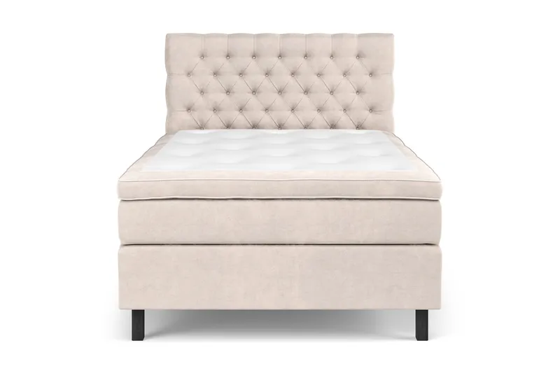 Celine Sängpaket 120x200 cm - Beige/Sammet - Products - Möbler - Säng - Kontinentalsäng