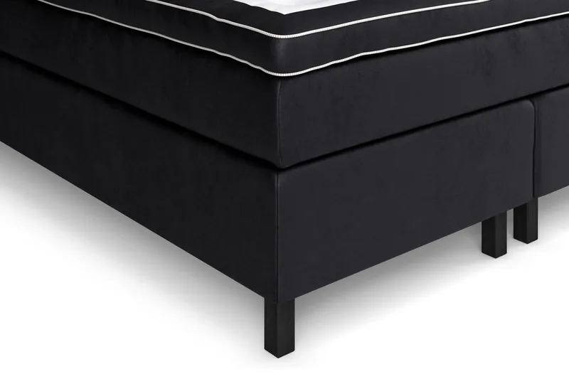 Celine Sängpaket 160x200cm - Svart/Sammet - Products - Möbler - Säng - Kontinentalsäng