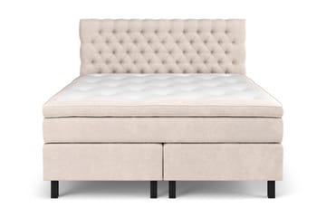 Celine Sängpaket 180x200 cm, Beige / Sammet