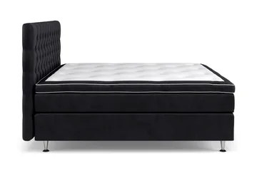 Celine Sängpaket 180x200 cm - Svart/Sammet - Products - Möbler - Säng - Kontinentalsäng